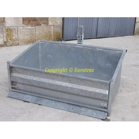 Bennette basculante galvanisée 160 cm