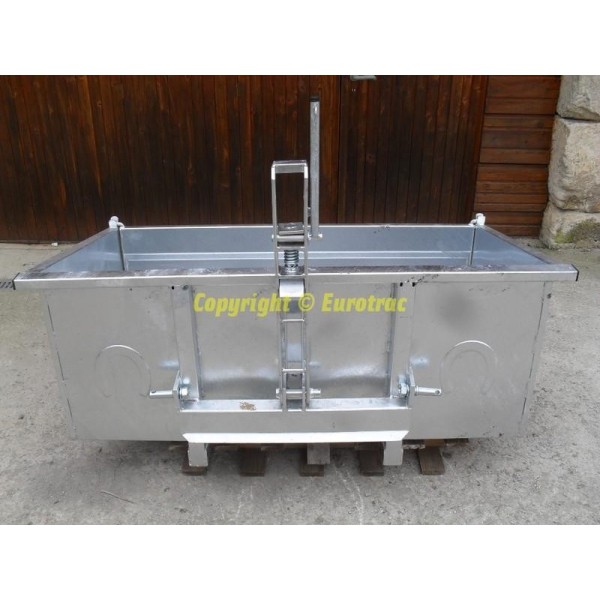 Bennette basculante galvanisée 160 cm