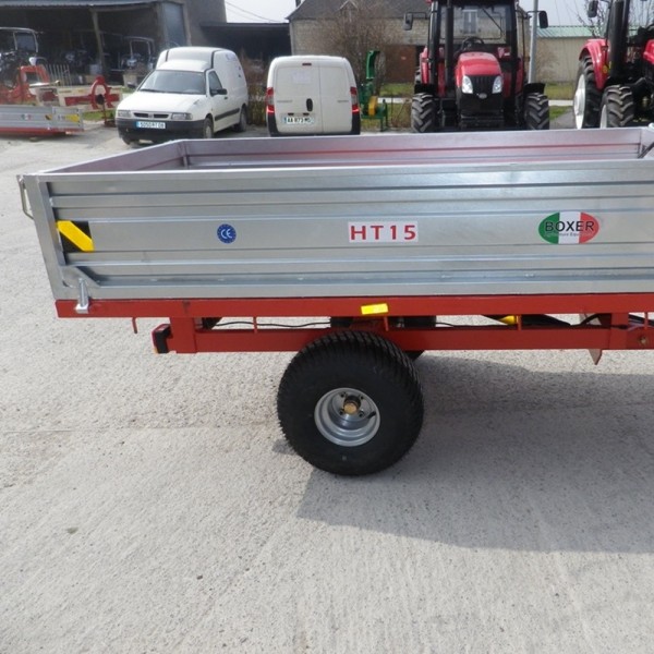Remorque 1 essieu BOXER HT 15