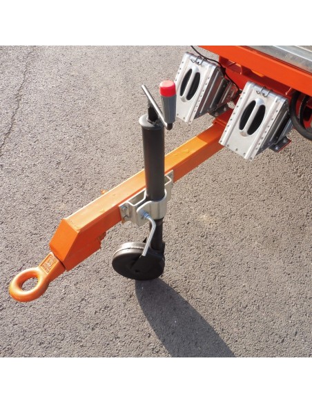 Remorque freinée 1,5 Tonne