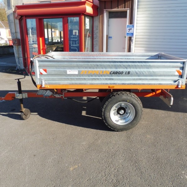 Remorque freinée 1,5 Tonne