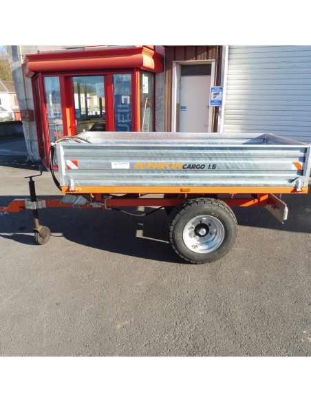 Remorque freinée 1,5 Tonne