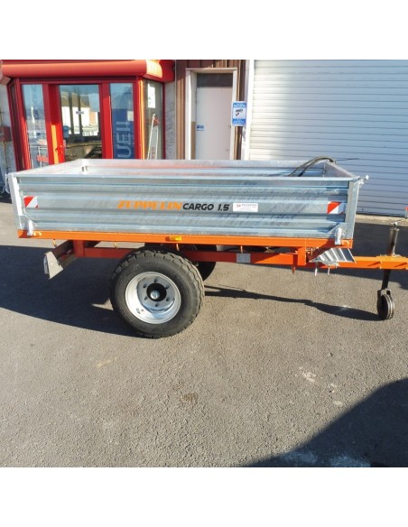 Remorque freinée 1,5 Tonne