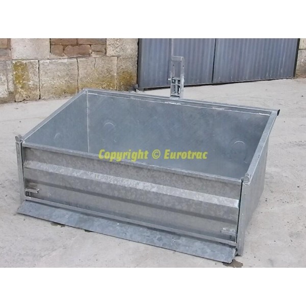 Bennette basculante galvanisée 100 cm