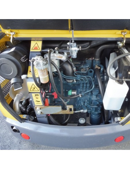 Mini-pelle EUROTRAC HE18 Cabine