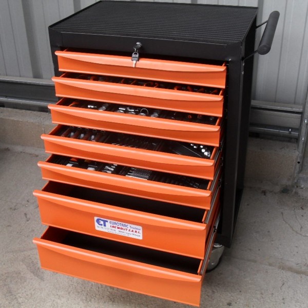 Servante d'atelier 182 outils