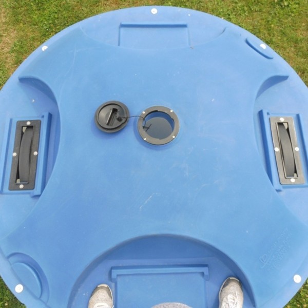 Bac à roues pour aliment liquide