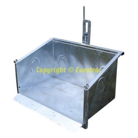 Bennette basculante galvanisée 140 cm